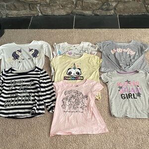 Assorted Girls' Graphic T-Shirts